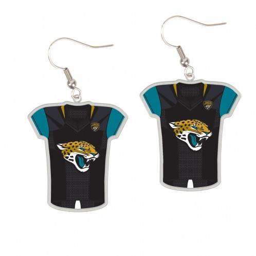 Jacksonville Jaguars Jersey Style Earrings Special Order - ToylandEU