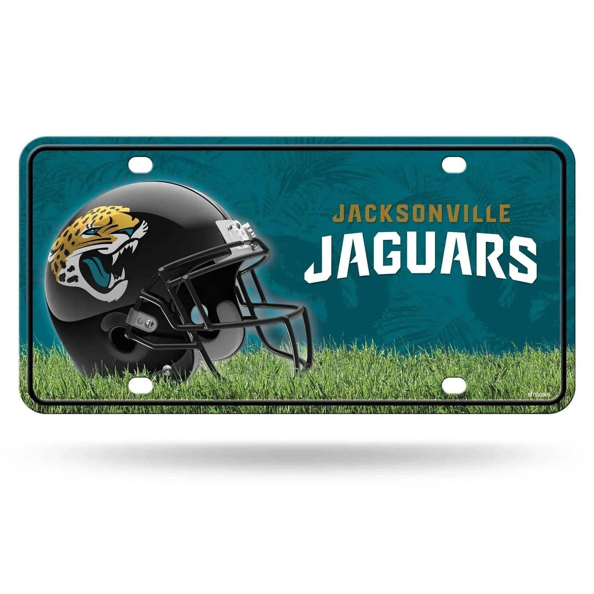  Jacksonville Jaguars License Plate Aluminum 6x12 Logo -  ToylandEU™