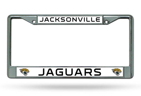 Jacksonville Jaguars License Plate Frame Chrome Official - ToylandEU