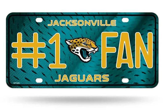  Jacksonville Jaguars License Plate Number One Fan Display -  ToylandEU™