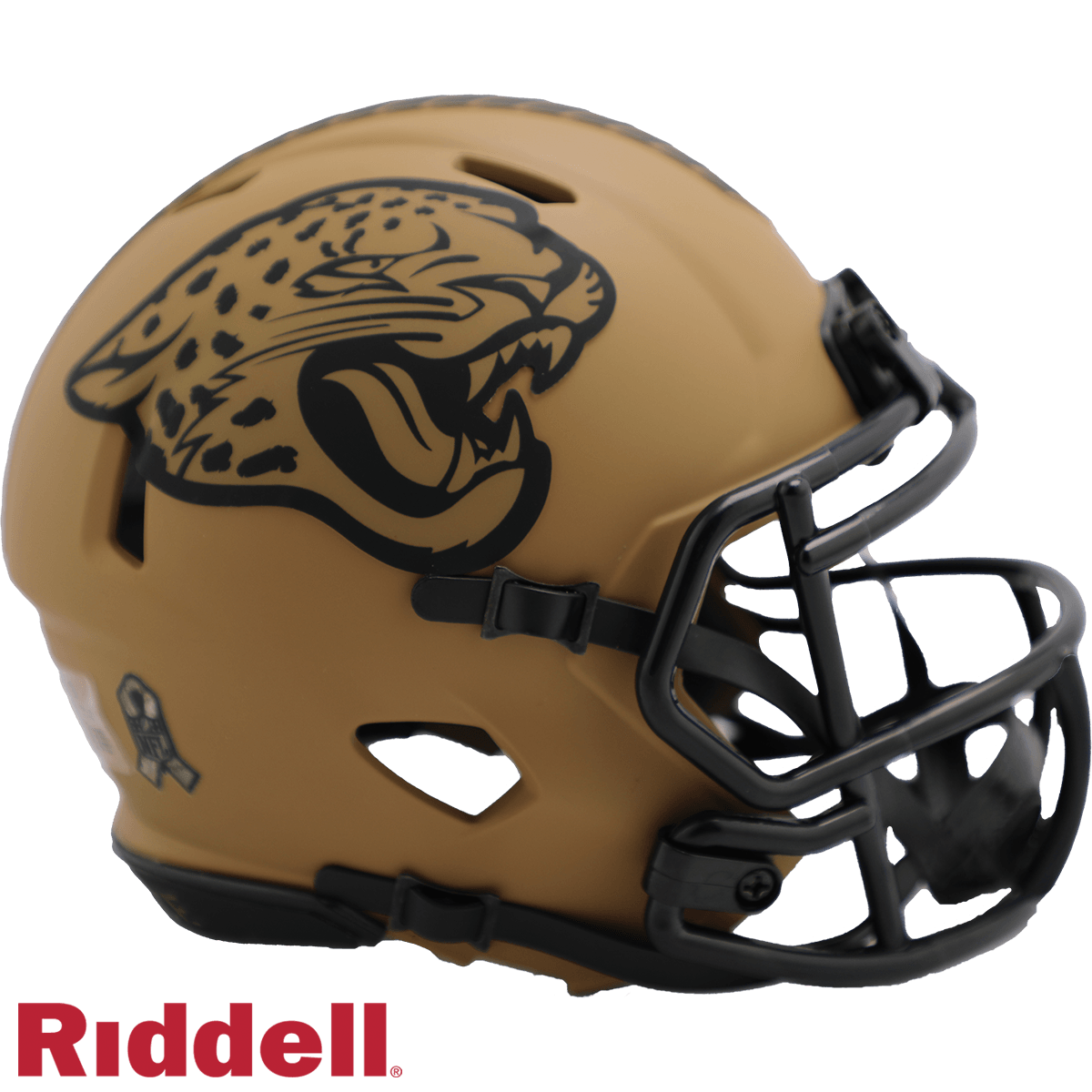 Jacksonville Jaguars Mini Speed Helmet Salute To Service - ToylandEU