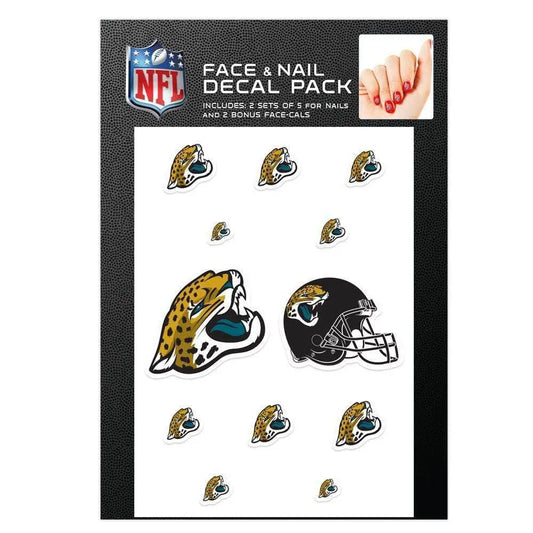  Jacksonville Jaguars Nail Cals And Face Cals Decals -  ToylandEU™