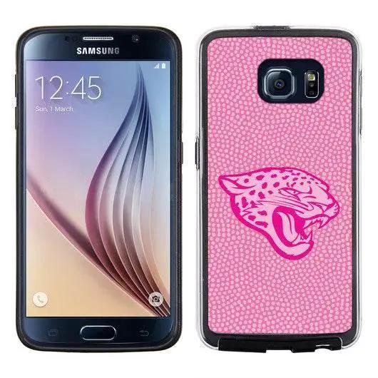  Jacksonville Jaguars Pink Football Pebble Galaxy S6 Case -  ToylandEU™