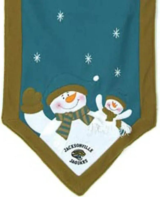  Jacksonville Jaguars Snowman Table Runner 72x15 Co -  ToylandEU™