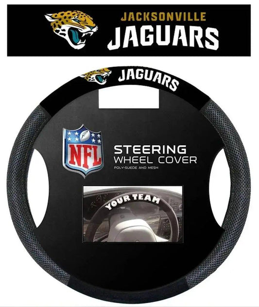  Jacksonville Jaguars Steering Wheel Cover Mesh Style CO -  ToylandEU™