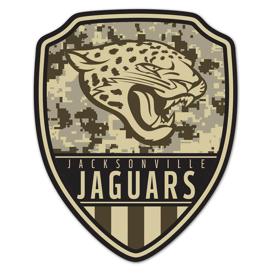 Jacksonville Jaguars Wood Shield Sign 11x17 Indoor Decor - ToylandEU