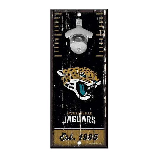  Jacksonville Jaguars Wood Sign Bottle Opener 5x11 Inches -  ToylandEU™