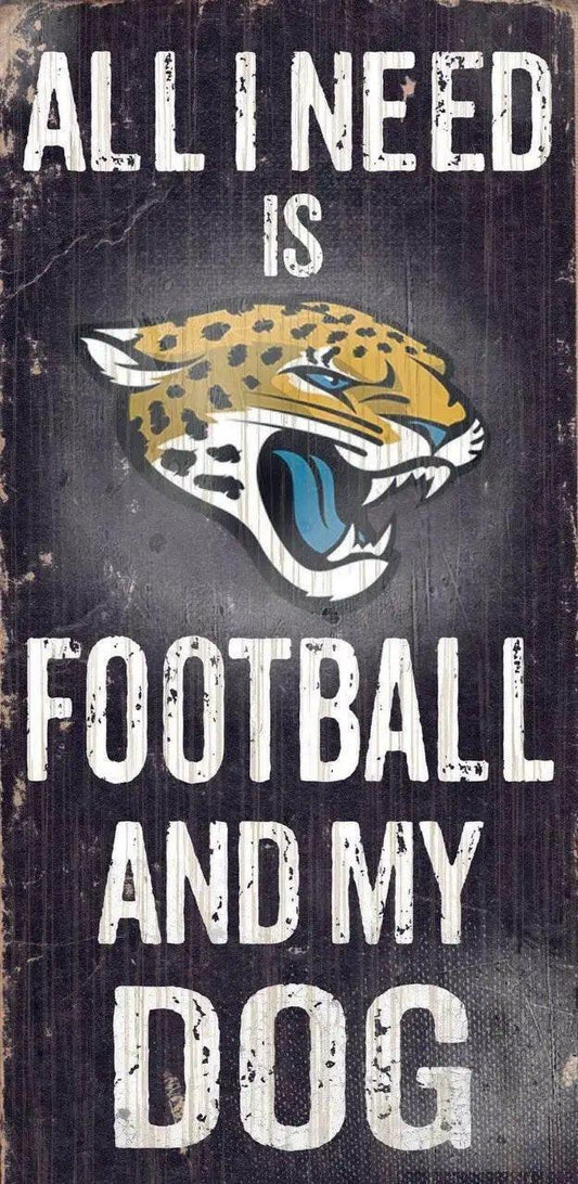  Jacksonville Jaguars Wood Sign Football Dog 6 By 12 Inches -  ToylandEU™