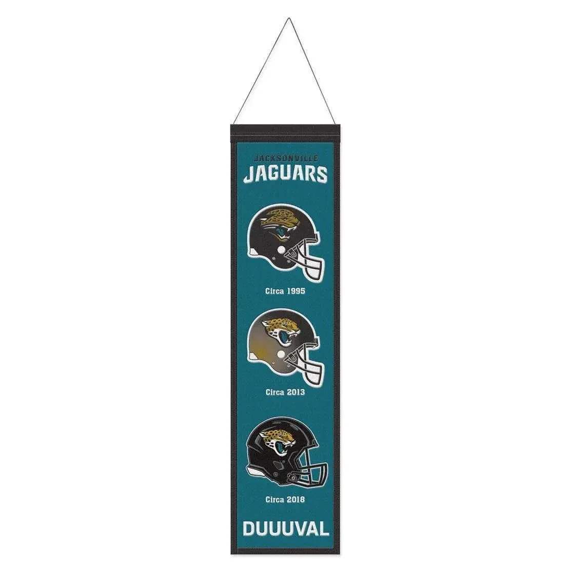  Jacksonville Jaguars Wool Banner 8x32 Heritage Evolution -  ToylandEU™