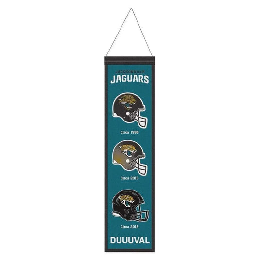  Jacksonville Jaguars Wool Banner 8x32 Heritage Evolution -  ToylandEU™