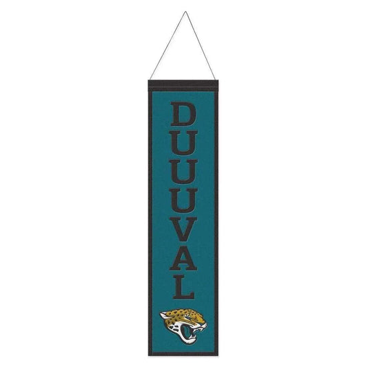  Jacksonville Jaguars Wool Banner 8x32 Heritage Slogan -  ToylandEU™