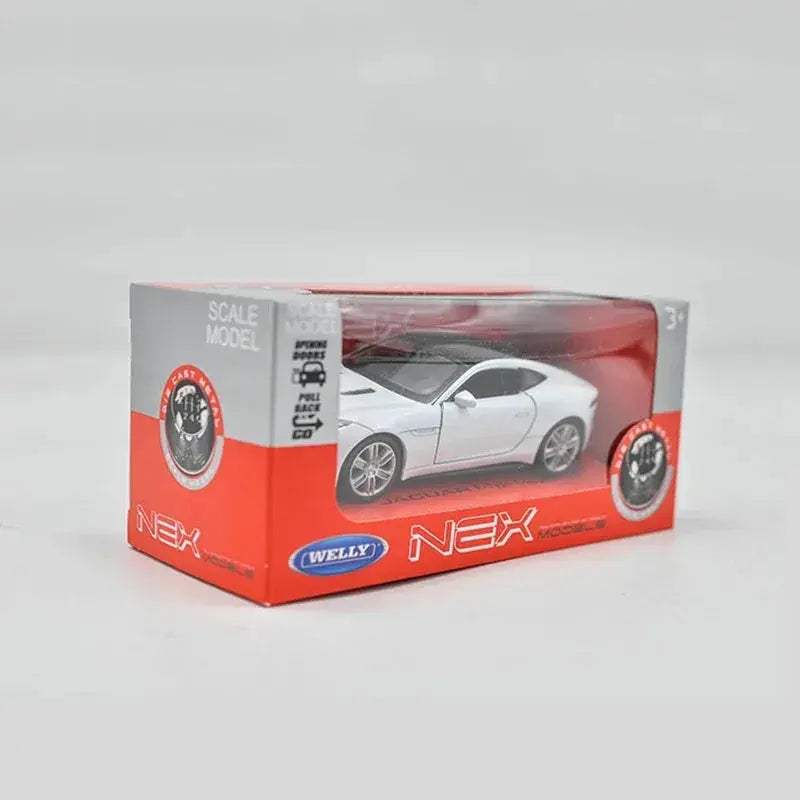 Jaguar F-Type Diecast Car Model 1:36 Pull-Back Collector Gift - ToylandEU