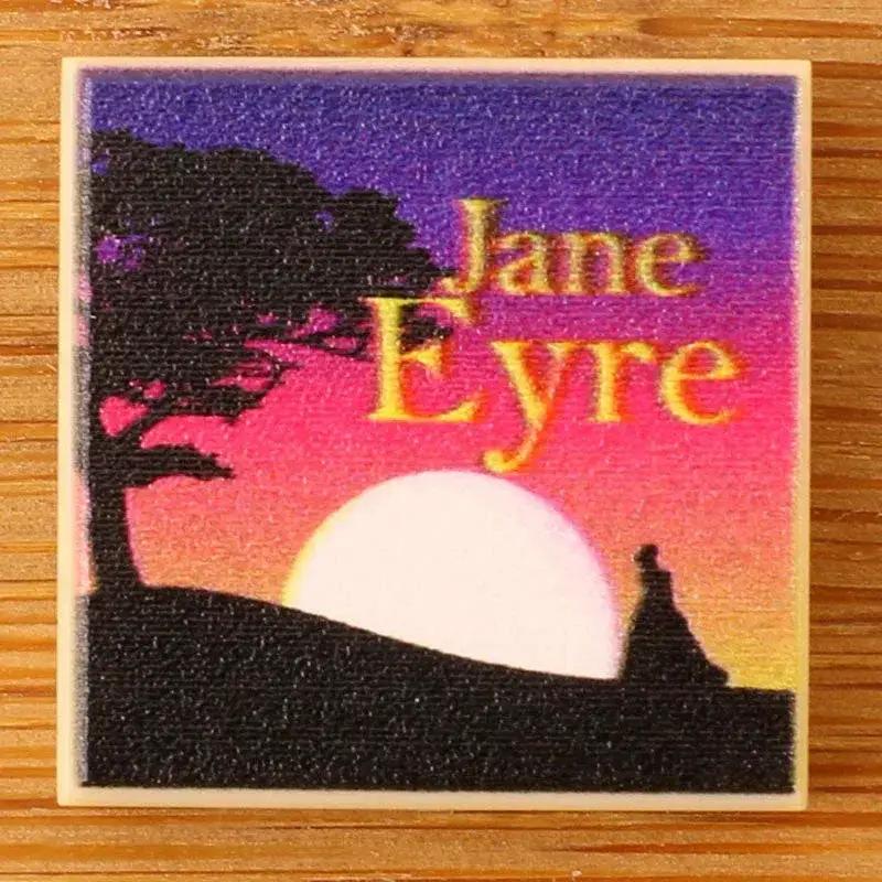 Jane Eyre Custom LEGO Tile Art Print For 2x2 Display - ToylandEU
