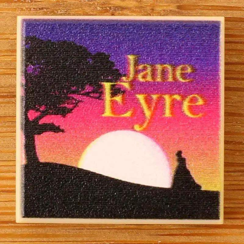 Jane Eyre Custom LEGO Tile Art Print For 2x2 Display - ToylandEU