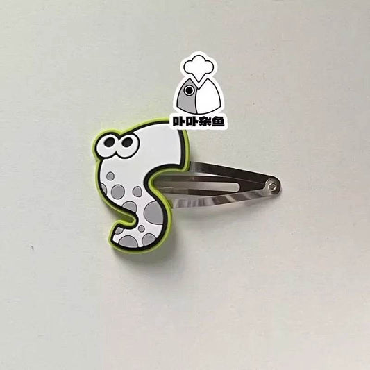 Japan Game Splatoon3 Hairpin Spot Cute Gift Collection Action Figures - ToylandEU