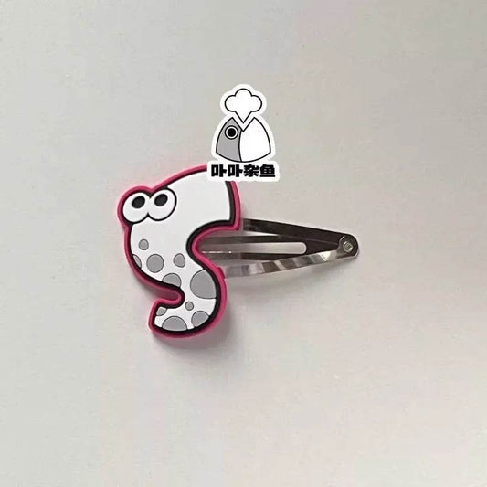 Japan Game Splatoon3 Hairpin Spot Cute Gift Collection Action Figures - ToylandEU