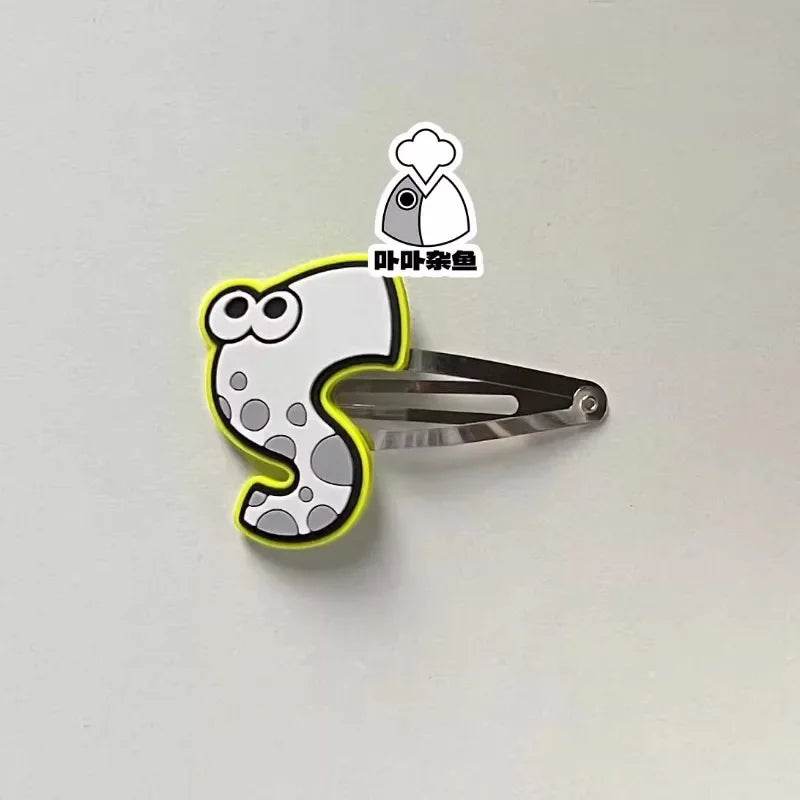 Japan Game Splatoon3 Hairpin Spot Cute Gift Collection Action Figures - ToylandEU