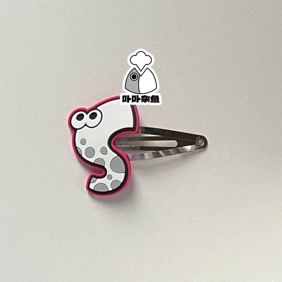 Japan Game Splatoon3 Hairpin Spot Cute Gift Collection Action Figures - ToylandEU