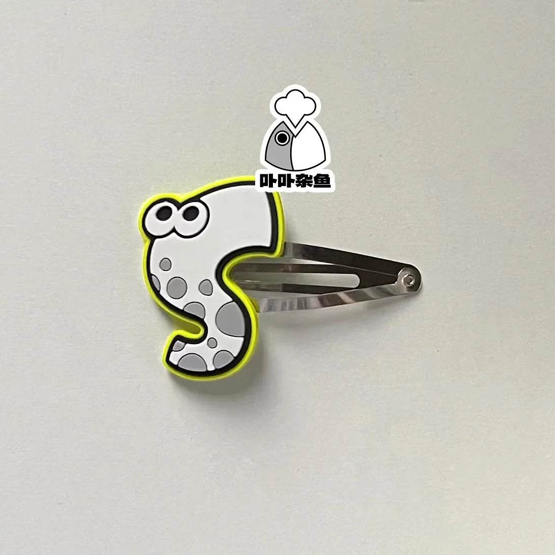 Japan Game Splatoon3 Hairpin Spot Cute Gift Collection Action Figures - ToylandEU