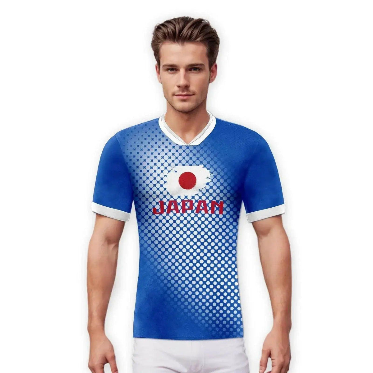  Customizable Japan Soccer Jersey with Personalized Name and Number - Breathable Youth Football Uniform for Men and Women (Sizes S-4XL) -  ToylandEU™