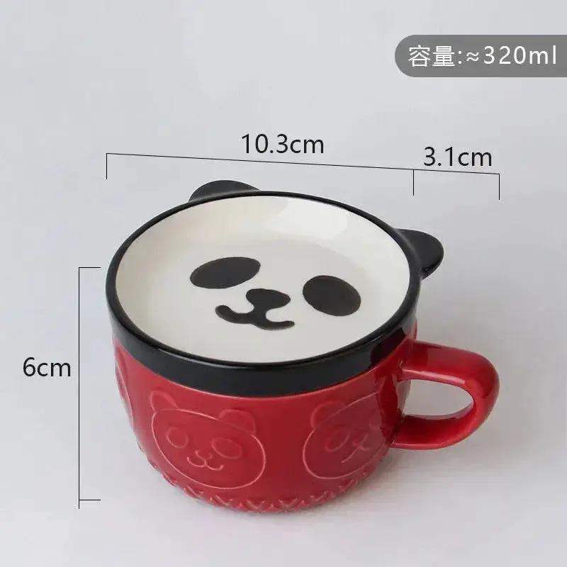 Japanese Cartoon Cat Ceramic Coffee Cup Keeps Coffee Hot - ToylandEU