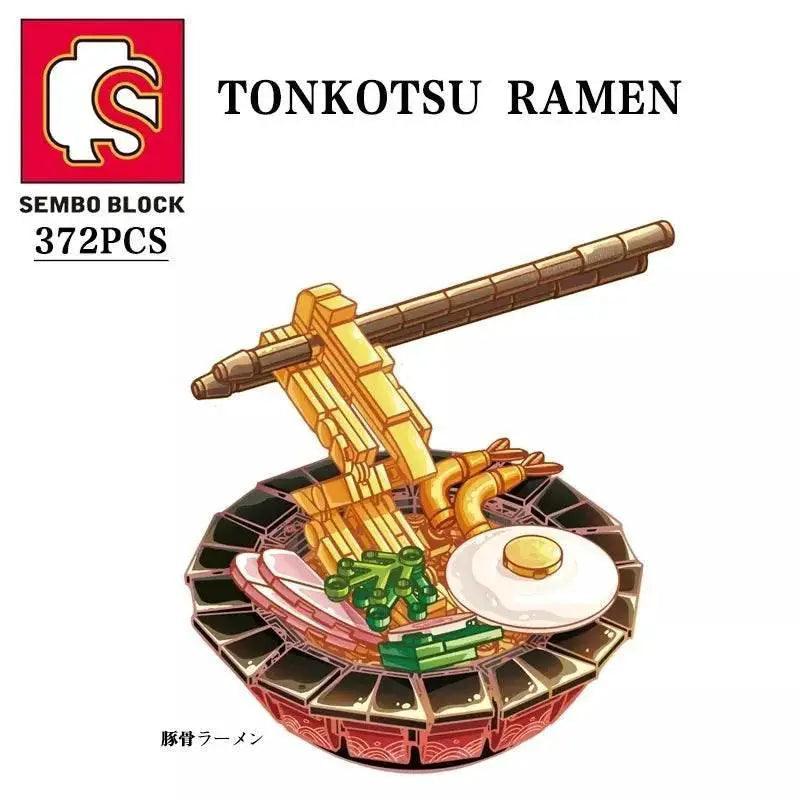  Japanese Cuisine Toys Bricks Sushi Ramen Music Box Kits -  ToylandEU™