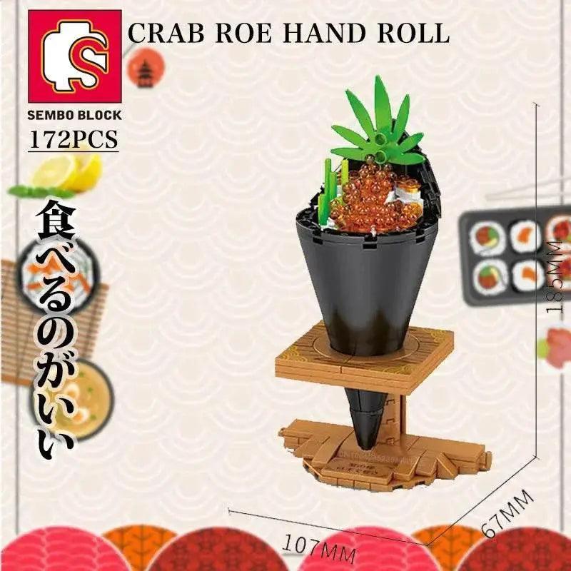  Japanese Cuisine Toys Bricks Sushi Ramen Music Box Kits -  ToylandEU™