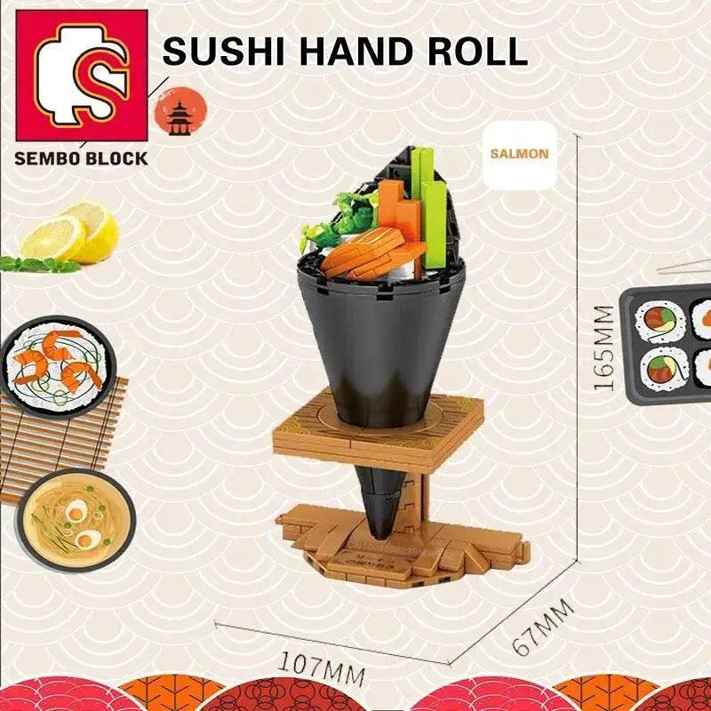  Japanese Cuisine Toys Bricks Sushi Ramen Music Box Kits -  ToylandEU™