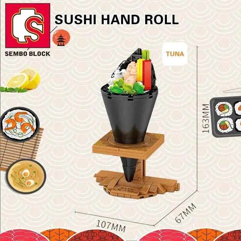  Japanese Cuisine Toys Bricks Sushi Ramen Music Box Kits -  ToylandEU™