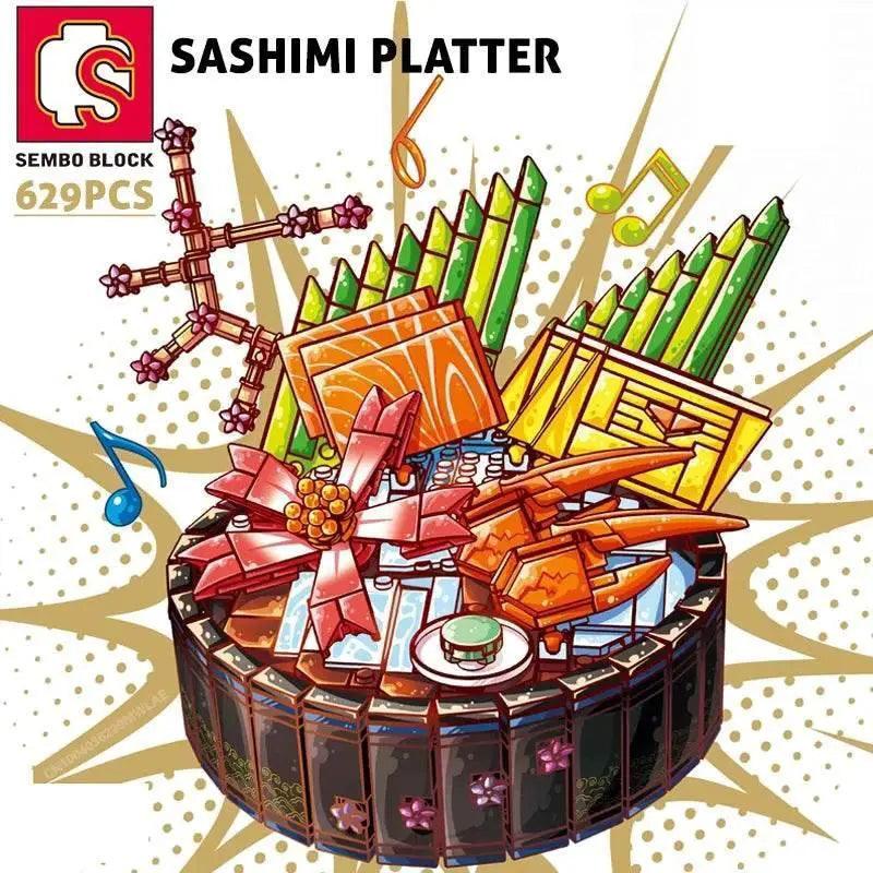  Japanese Cuisine Toys Bricks Sushi Ramen Music Box Kits -  ToylandEU™