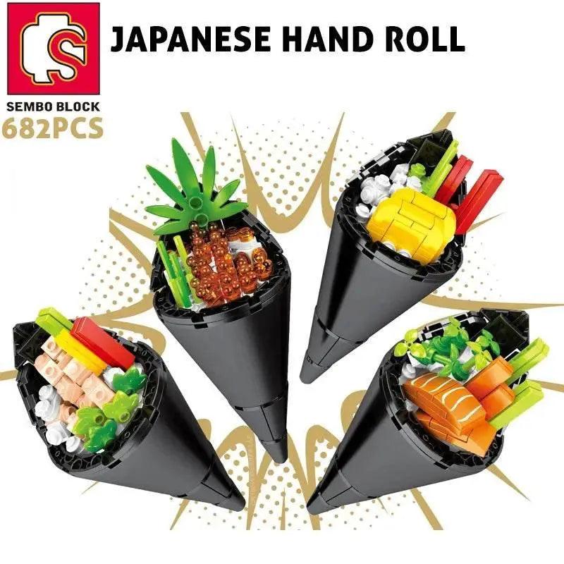  Japanese Cuisine Toys Bricks Sushi Ramen Music Box Kits -  ToylandEU™