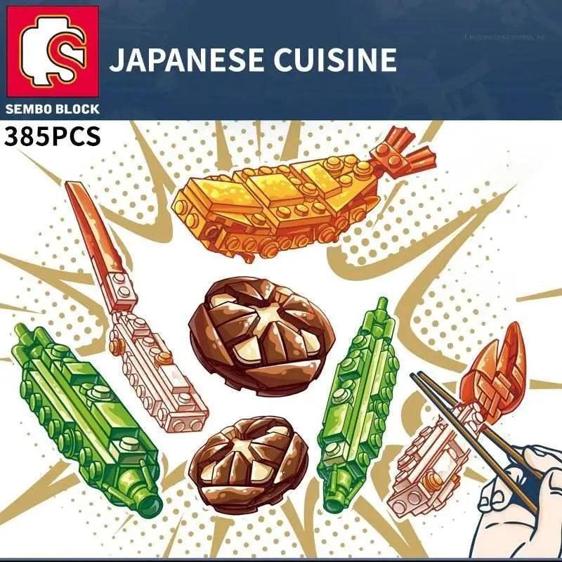  Japanese Cuisine Toys Bricks Sushi Ramen Music Box Kits -  ToylandEU™