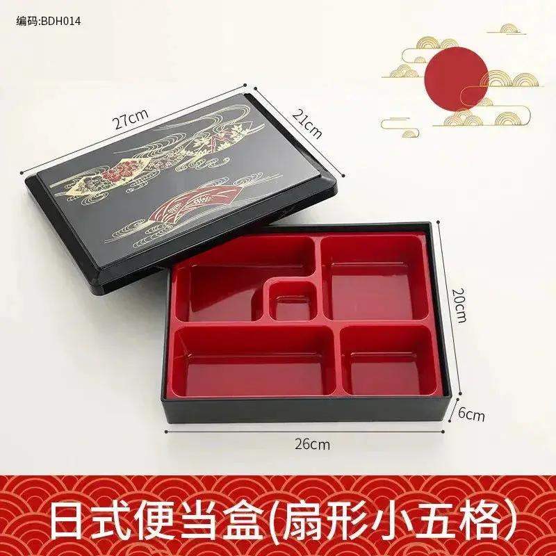 Japanese Style Wood Grain Lunch Box With Leakproof Design - ToylandEU