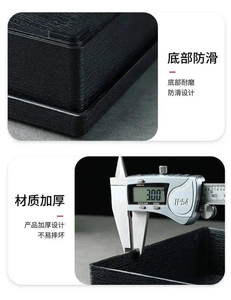 Japanese Style Wood Grain Lunch Box With Leakproof Design - ToylandEU