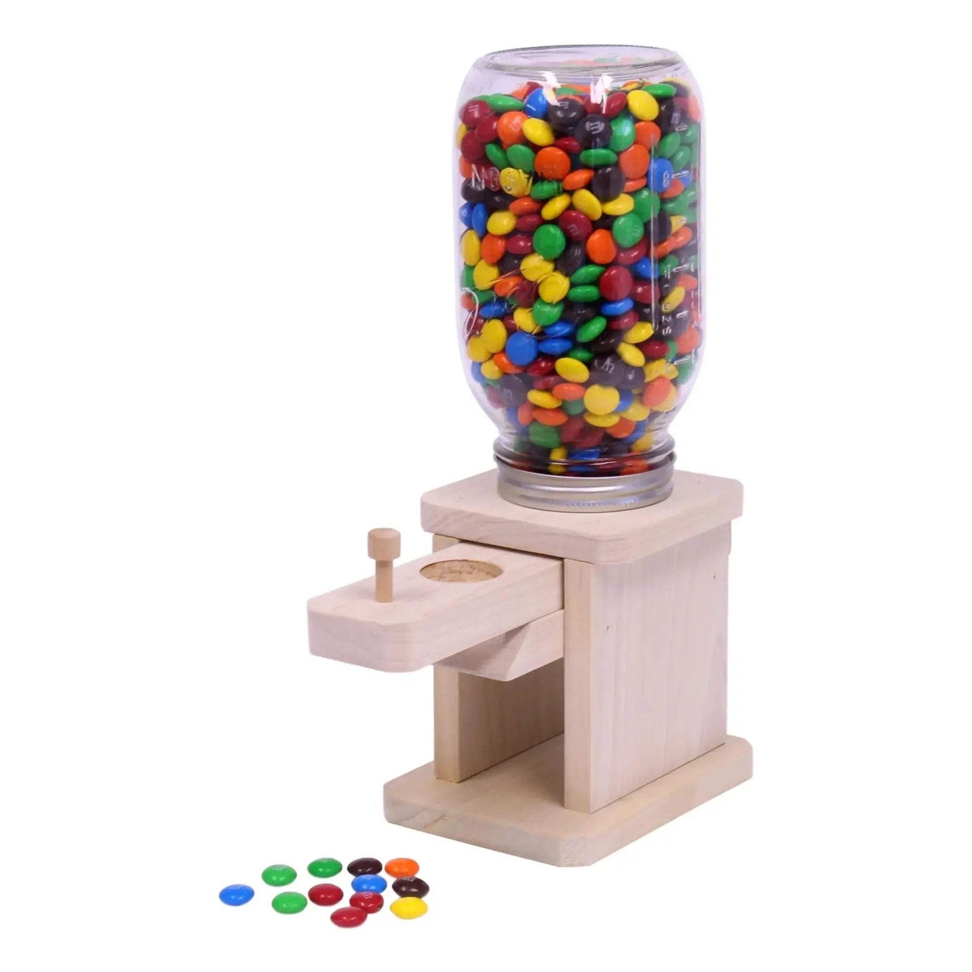 Jar Candy Dispenser, Great for M&M's, Peanuts, or Jelly Beans - ToylandEU