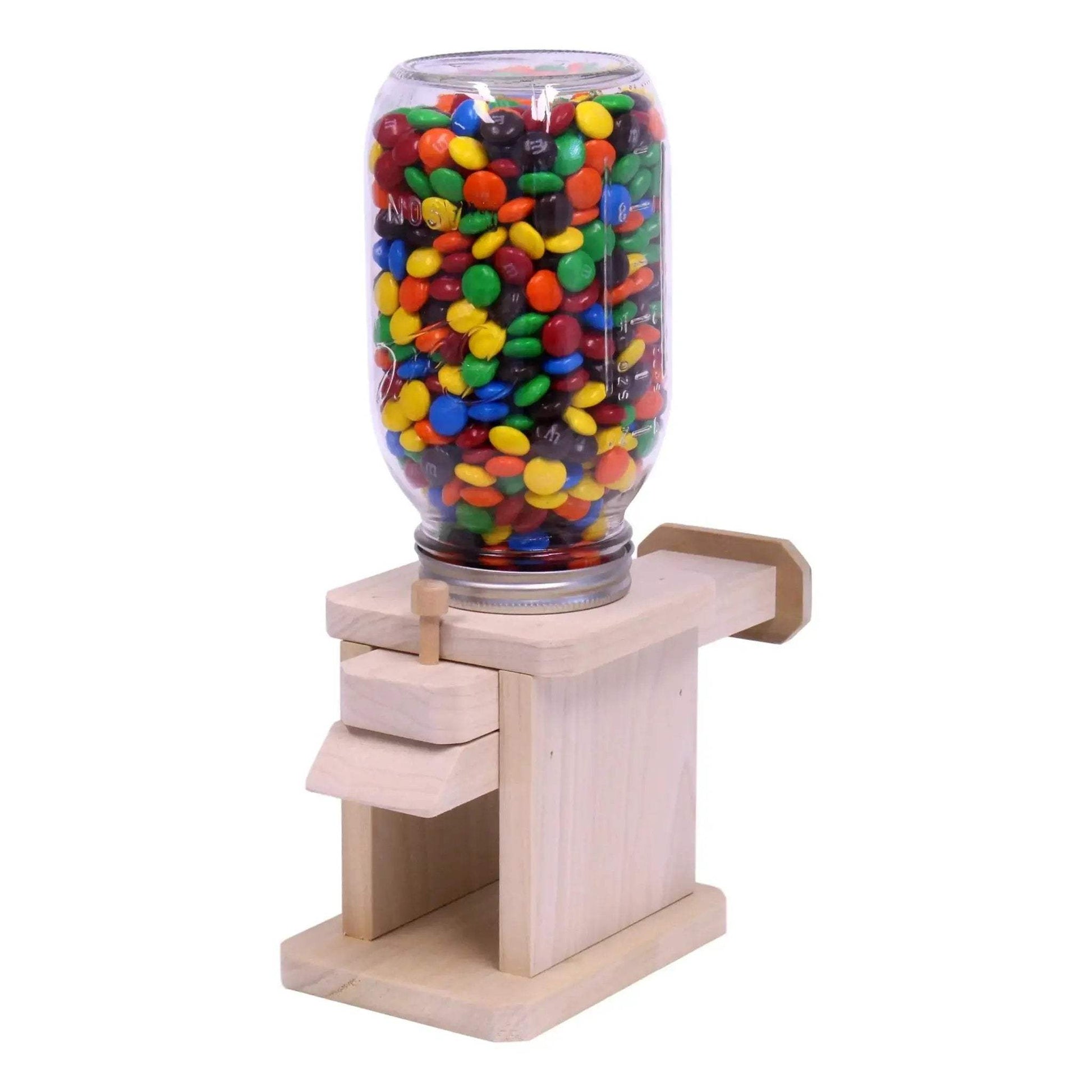 Jar Candy Dispenser, Great for M&M's, Peanuts, or Jelly Beans - ToylandEU