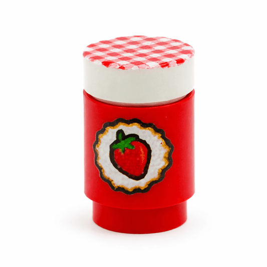 Jar Of Strawberry Jam | Brick Prop | B3 Customs