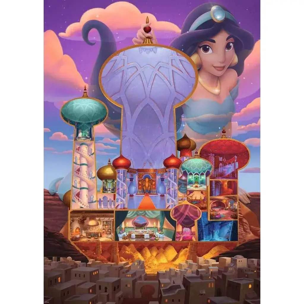Jasmine "Disney Castle Collection" 1000 Piece Jigsaw Puzzle Ravensburger - ToylandEU