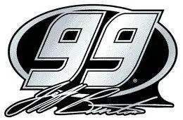  Jeff Burton Auto Emblem Silver Chrome Car Badge CO Official -  ToylandEU™