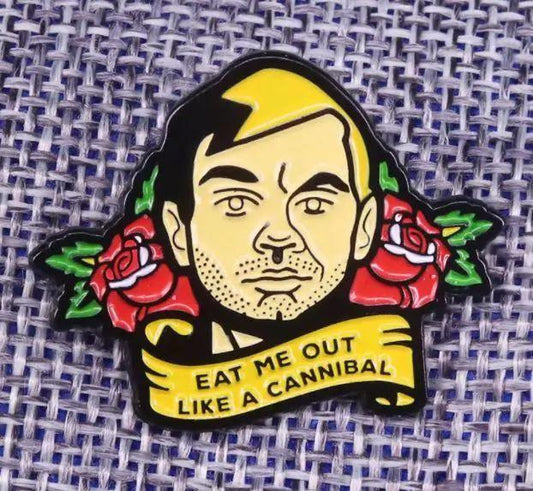  Jeffrey Dahmer Cannibal Enamel Pins Copper Finish -  ToylandEU™
