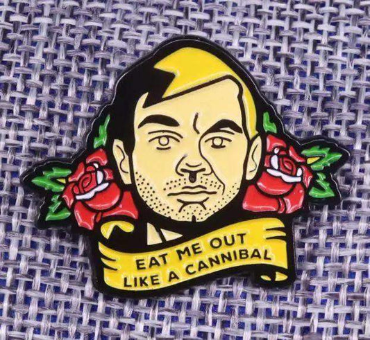  Jeffrey Dahmer Cannibal Enamel Pins Copper Finish -  ToylandEU™