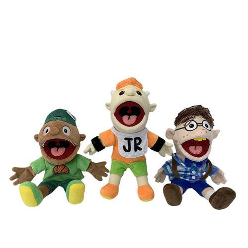 Jeffy Puppet & Feebee Zombie Plush Doll Set - Fun Playtime Duo! - ToylandEU