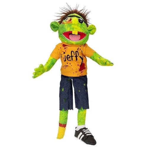 Jeffy Puppet & Feebee Zombie Plush Doll Set - Fun Playtime Duo! - ToylandEU