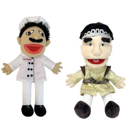 Jeffy Puppet & Feebee Zombie Plush Doll Set - Fun Playtime Duo! - ToylandEU