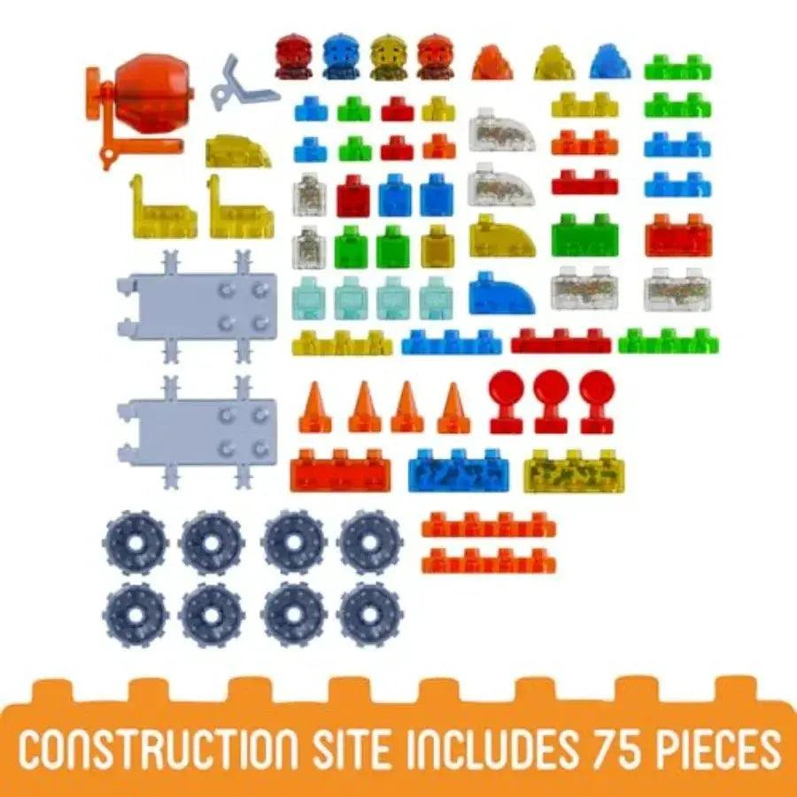  Jelly Blox Building Block Set 75 Pieces Sensory -  ToylandEU™