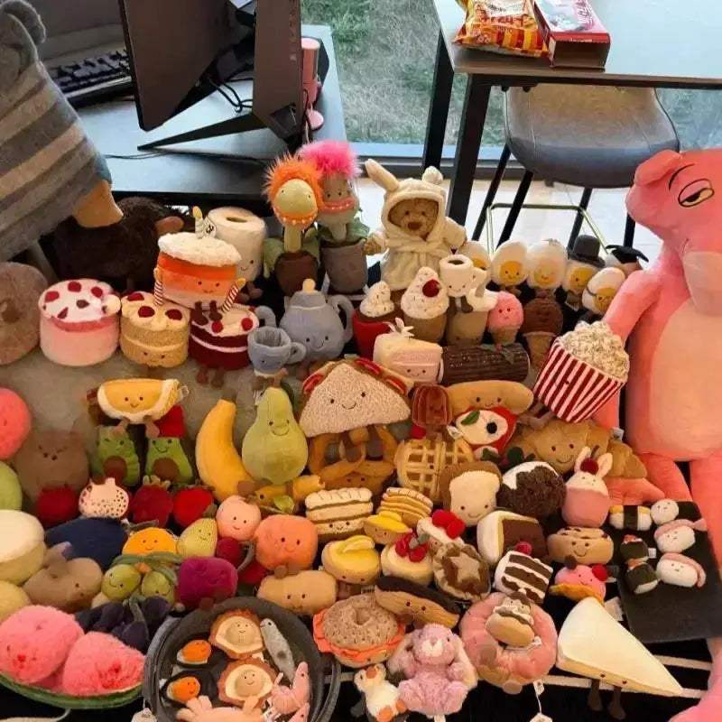 Jellycat Bread Story Plush Toy Soft Cute Rabbit Bag Charm - ToylandEU