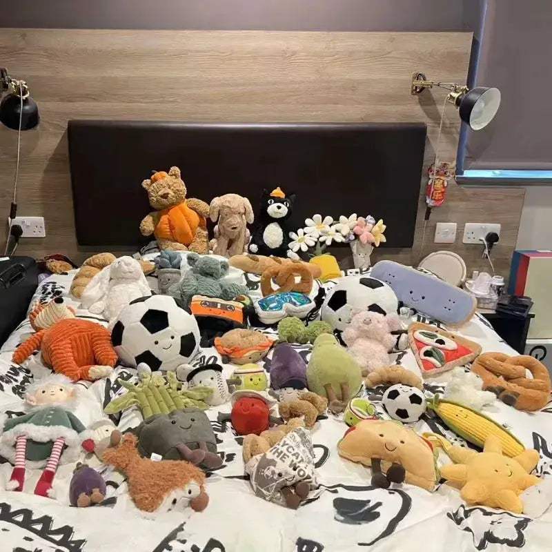 Jellycat Plush Bear Toy Sleeping Pillow Collectible - ToylandEU