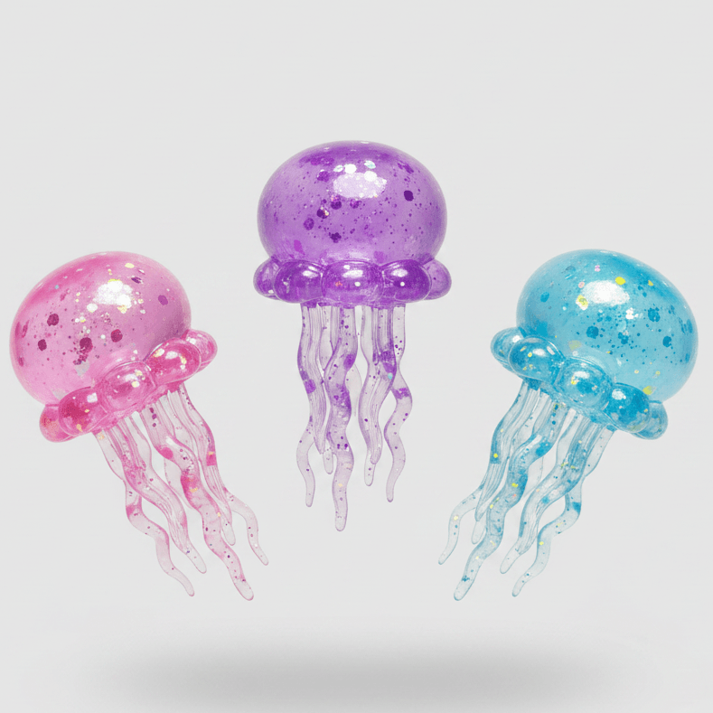 Jellyfish Squishies Trio Slow Rising | Toylandeu™