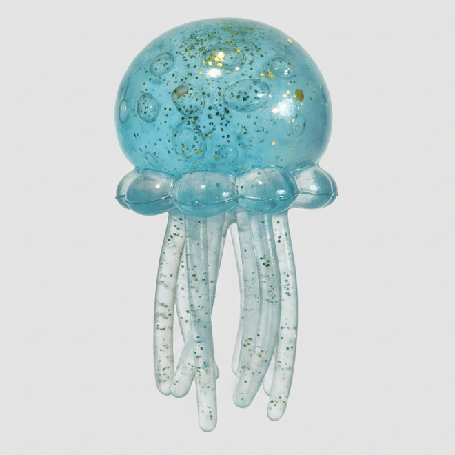 Jellyfish Squishy Toy | Slow Rising Blue | Toylandeu™
