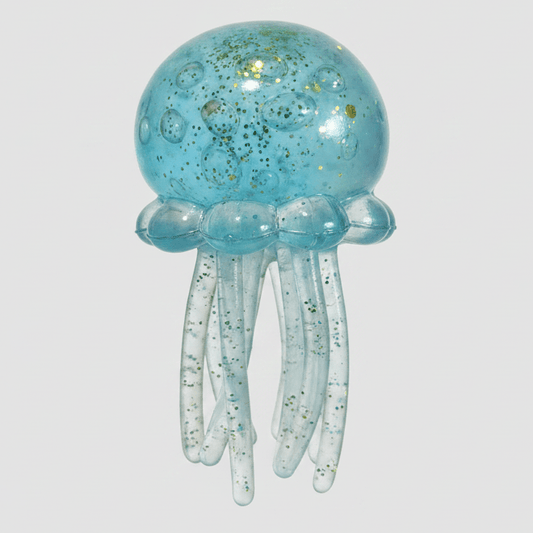 Jellyfish Squishy Toy | Slow Rising Blue | Toylandeu™